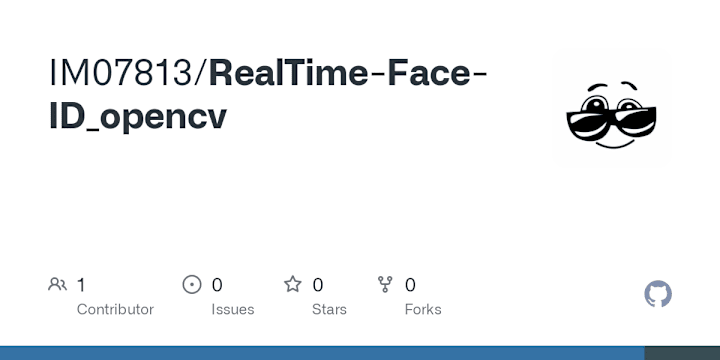 Cover image for IM07813/RealTime-Face-ID_opencv