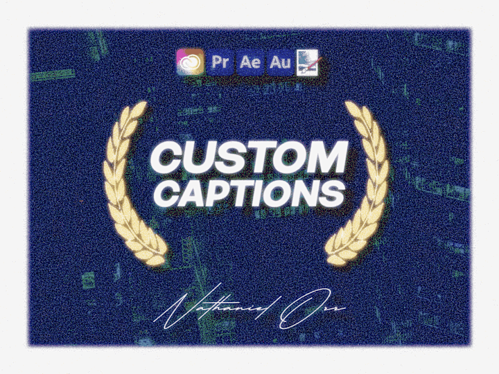 Cover image for I will add custom subtitles to your video