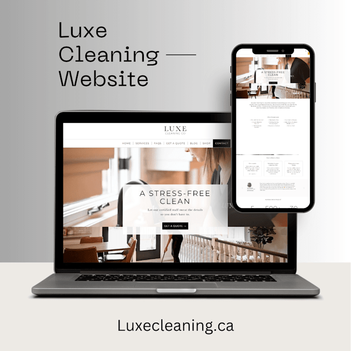 Cover image for Cleaning Website