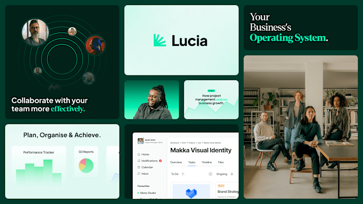 Cover image for Lucia Brand Identity