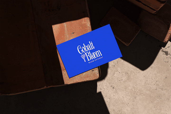Cover image for Cobalt Bloom – Brand Identity & Packaging System