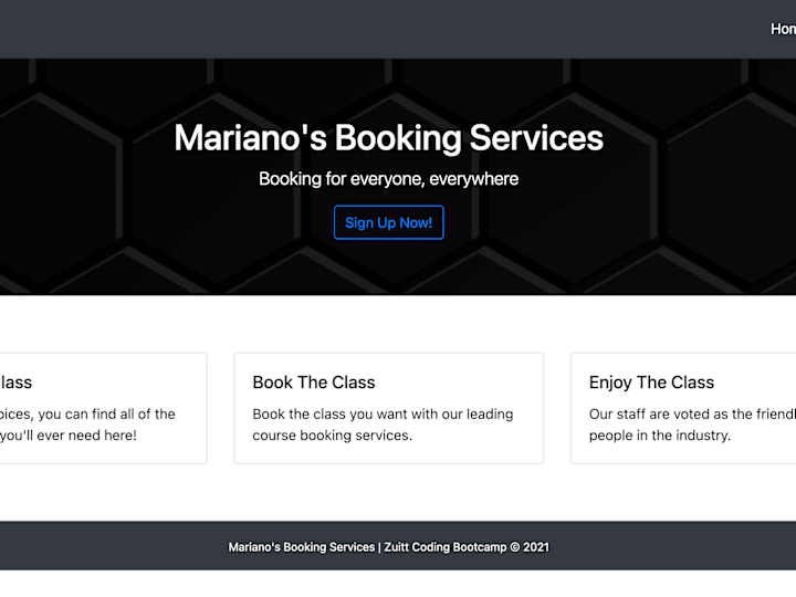 Cover image for Booking Application