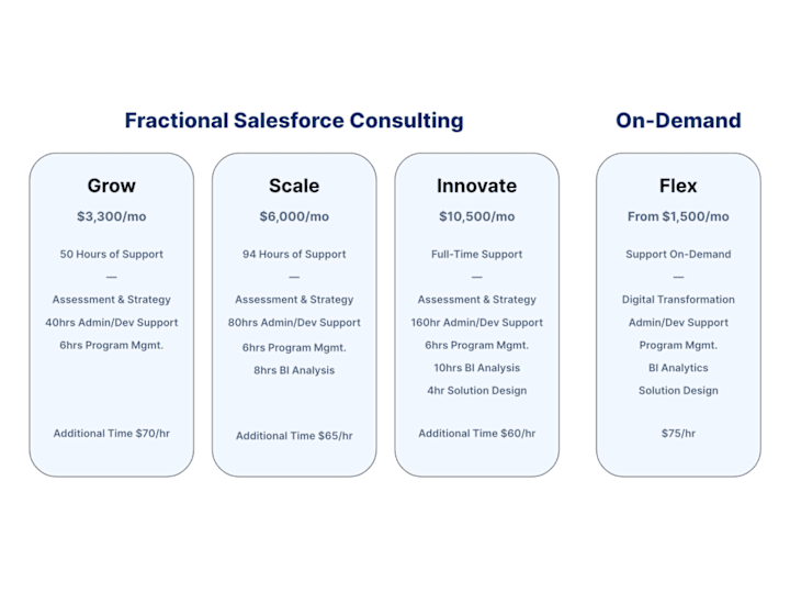 Cover image for Fractional Salesforce Team Implementation 