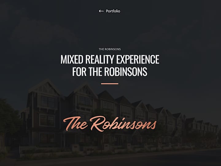 Cover image for Robinsons MR Project