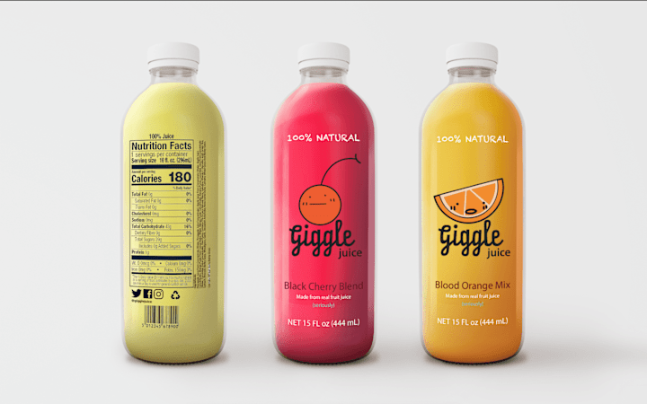 Cover image for Giggle Juice Packaging