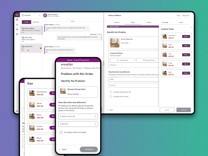 Cover image for Wayfair's Report a Problem Workflow