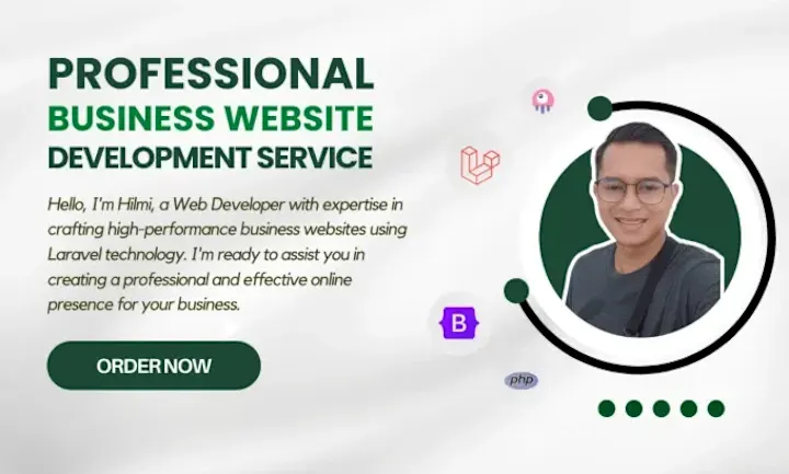 Cover image for Design and Build Professional Business Website