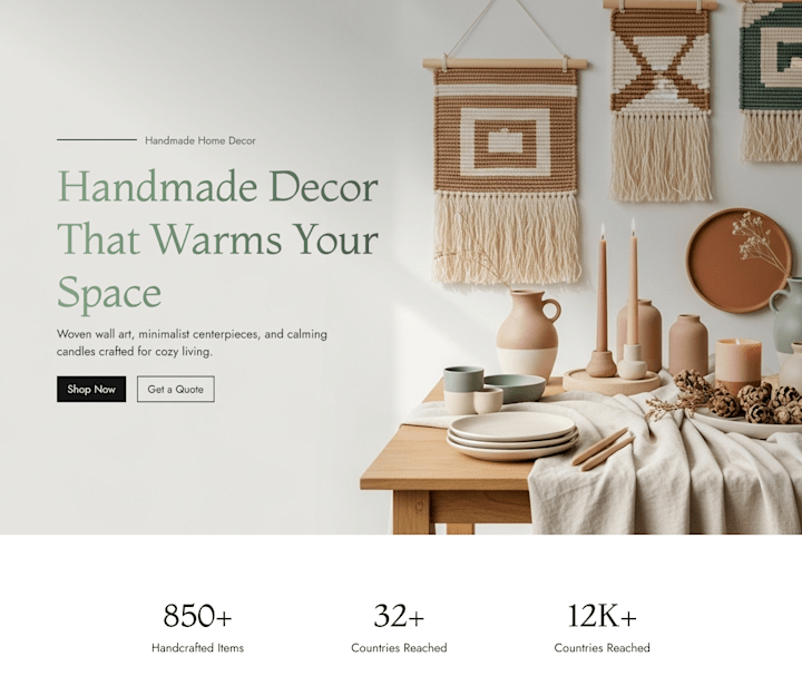 Cover image for Lush & Loom Website Redesign