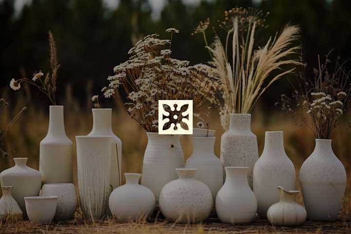 Cover image for Kiln — pottery studio logo + branding +naming