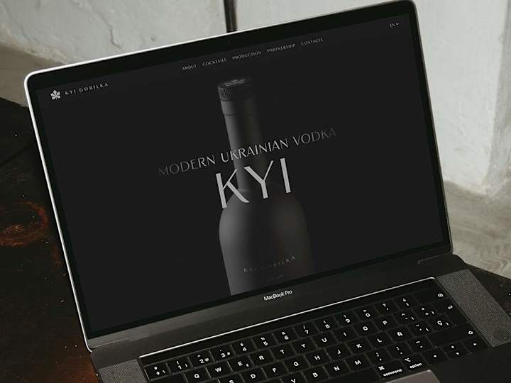 Cover image for KYI Gorilka Website Design 🍸