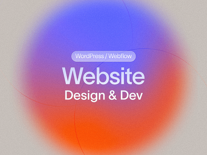 Cover image for WordPress / Webflow website design and development