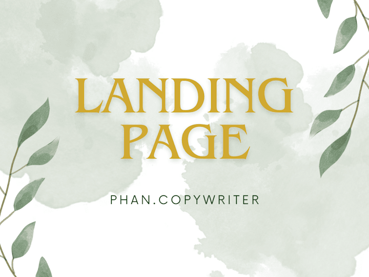 Cover image for landing page