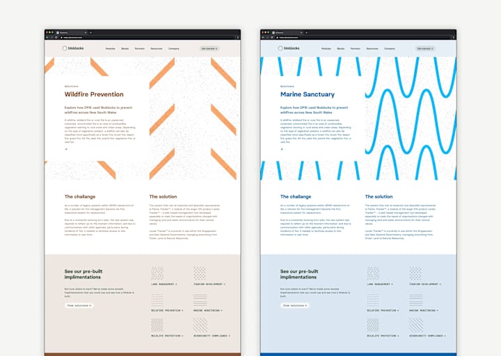 Cover image for Bioblocks branding and platform concept development