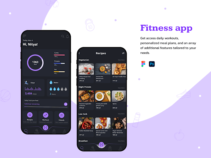 Cover image for Fitness App: Achieve Your Health and Fitness Goals with Expert