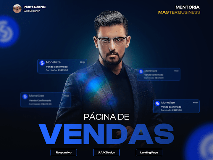 Cover image for Página de Vendas | Mentoria | Landing Page
