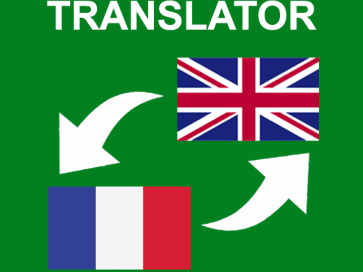 Cover image for translating from English to French documents