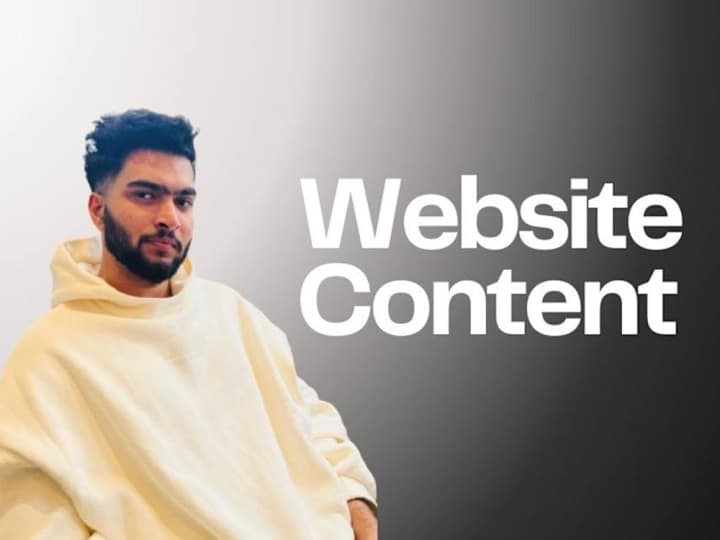 Cover image for Website Copy