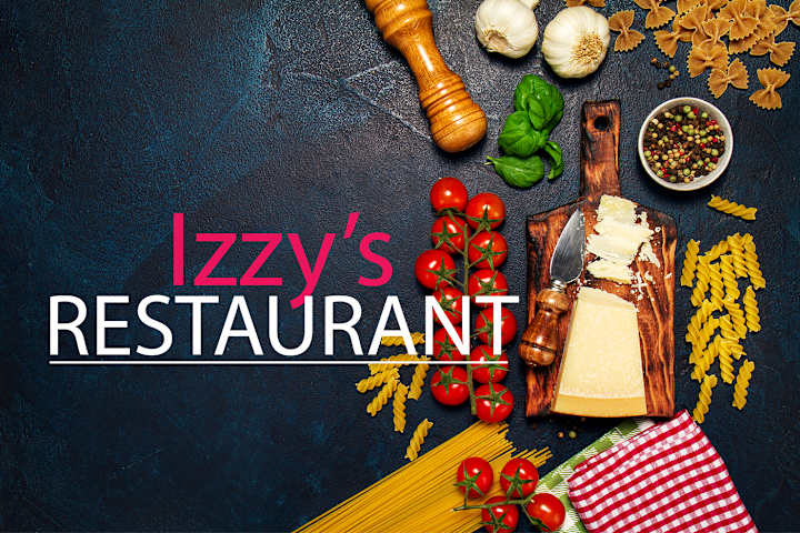 Cover image for Izzy's Restaurant Brand Menu: Behance