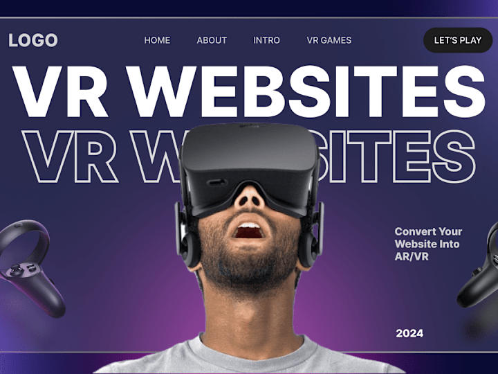 Cover image for I will convert your website into VR in figma
