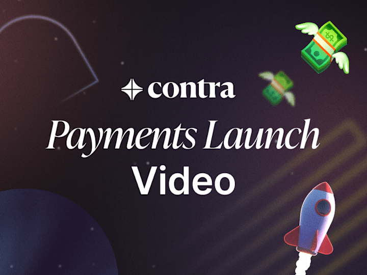 Cover image for Contra Payments Launch Video