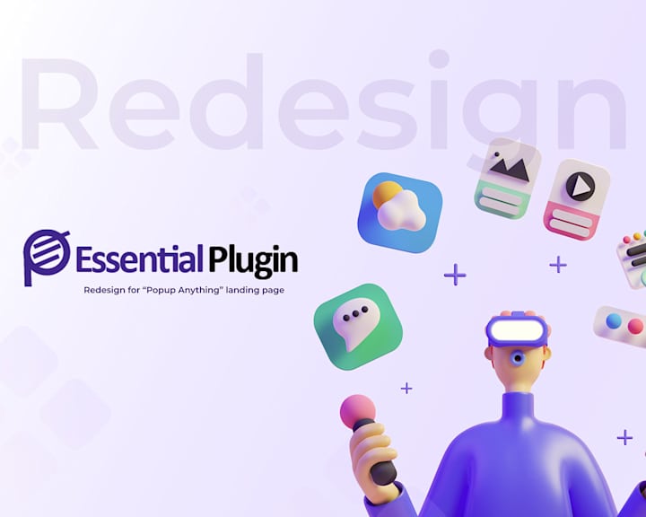 Cover image for Redesign for Popup Anything Landing page :: Behance