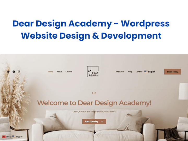 Cover image for Dear Design Academy