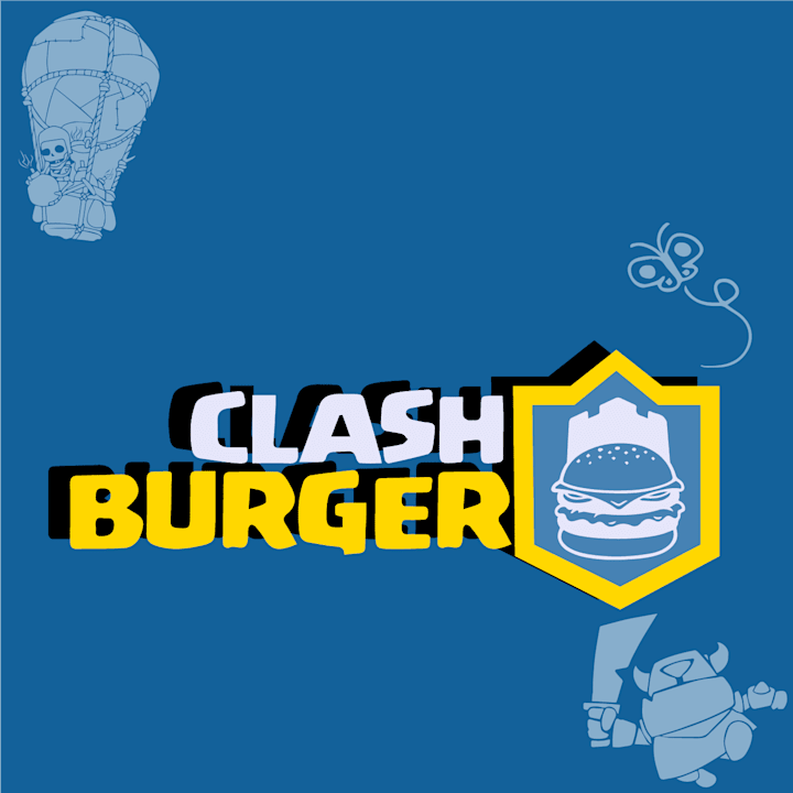 Cover image for clash burger| كلاش برجر :: Behance