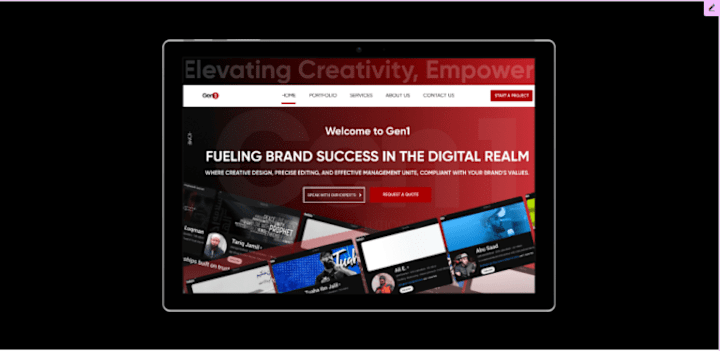 Cover image for Ui Ux Design For A agency