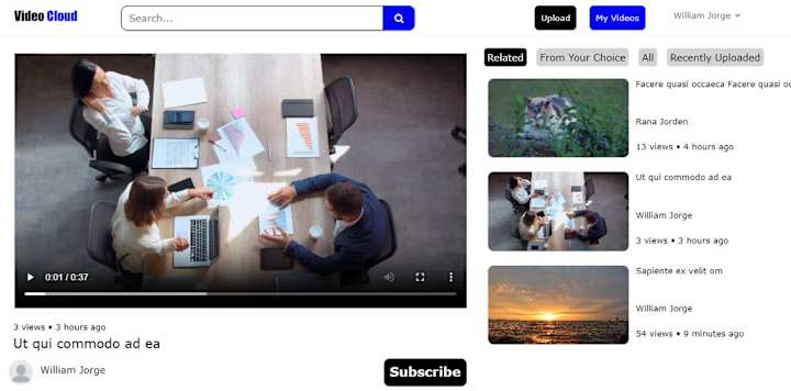 Cover image for Video Cloud
