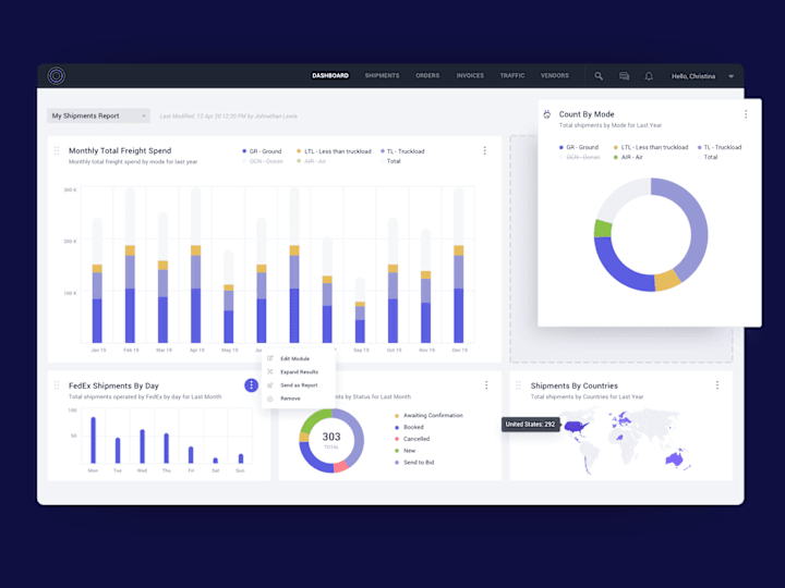 Cover image for 📱🖥️ | SaaS | B2B | TMS Supply Chain management