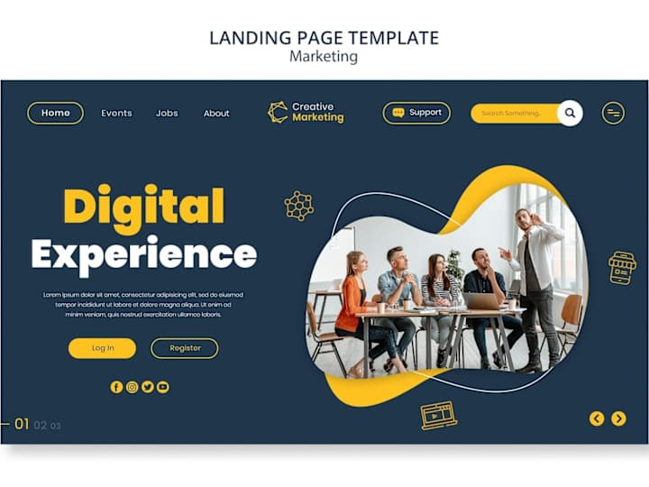 Cover image for Captivating Landing Page Designs to Elevate Your Brand Presence!