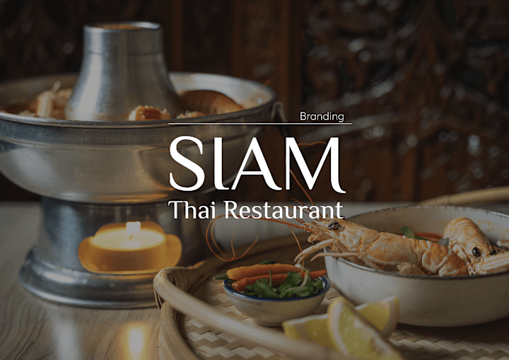 Cover image for Siam Thai Restaurant | Branding on Behance