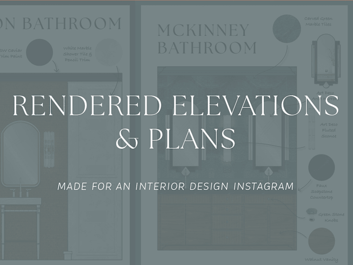 Cover image for Rendered Interior Elevations