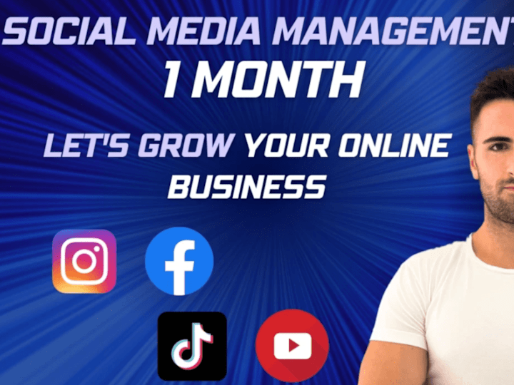 Cover image for You will get 1 month of amazing Social Media Management