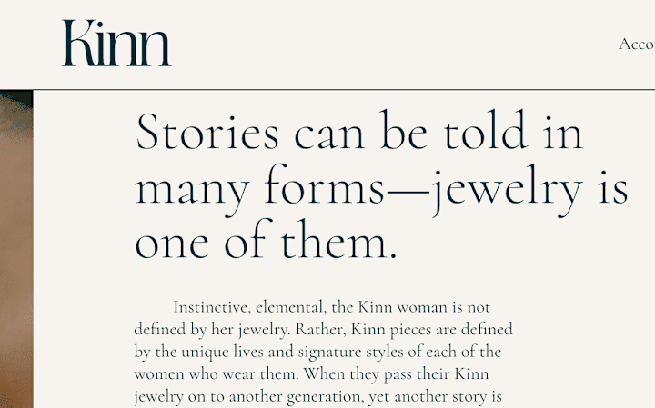 Cover image for Website Copyediting ——  Kinn Studio 💍