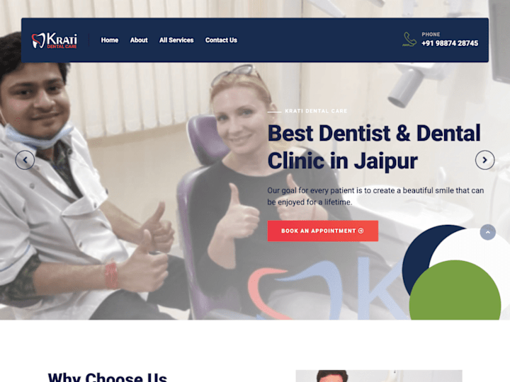 Cover image for Krati Dental Care