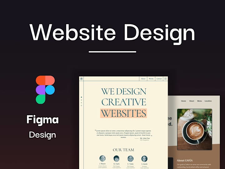 Cover image for Website Design in Figma