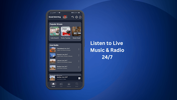 Cover image for Android App - Modern Music Player App