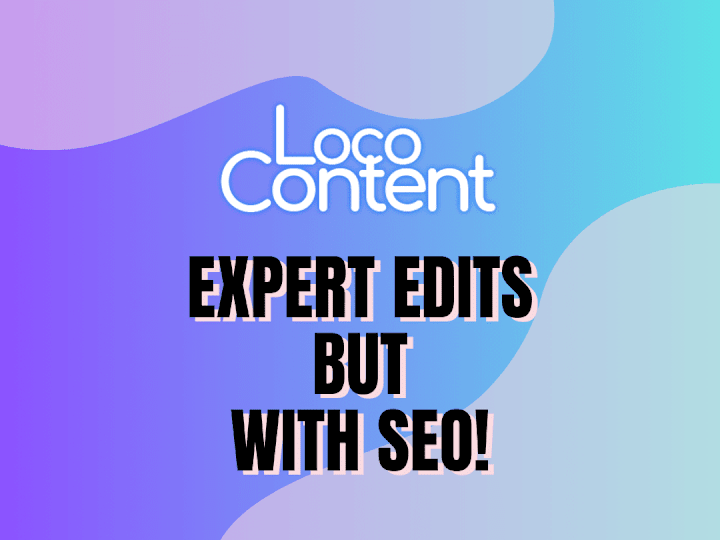 Cover image for SEO Content Editing