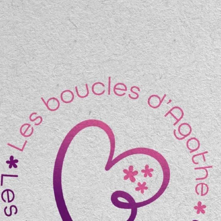 Cover image for Logo pour Les boucles d'Agathe