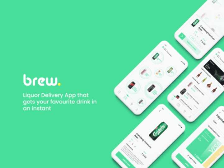 Cover image for 
Brew - Liquor Delivery App