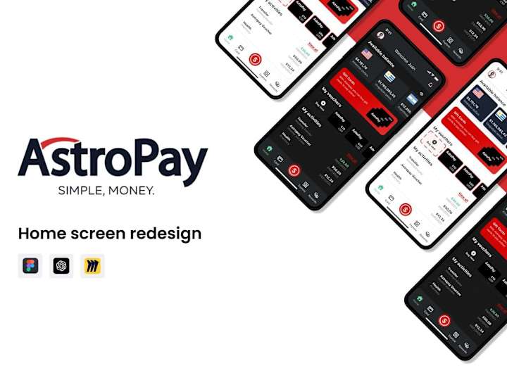 Cover image for AstroPay: Redesigning the Home Screen