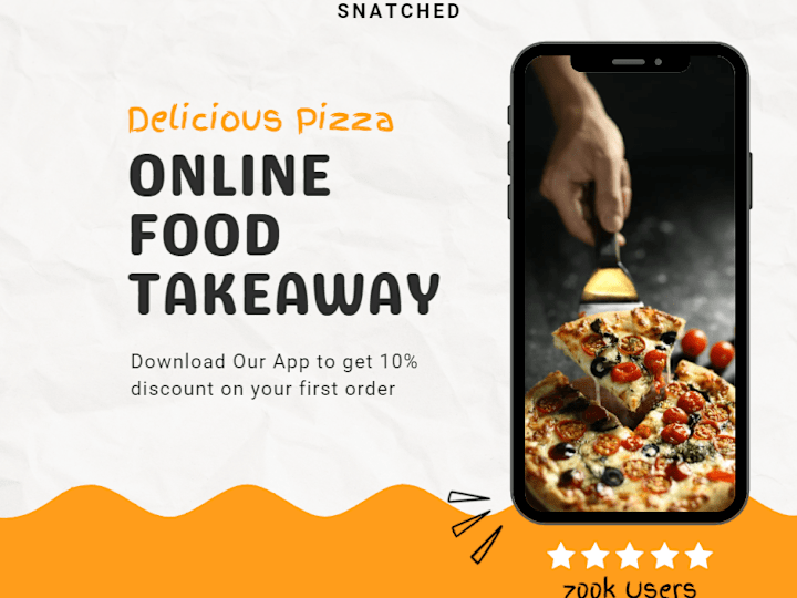 Cover image for Snatched - Food Takeaway Application for India