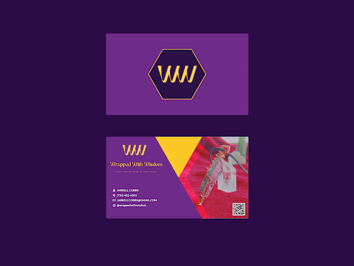 Cover image for Wrapped With Wisdom | Logo & Business Card Design