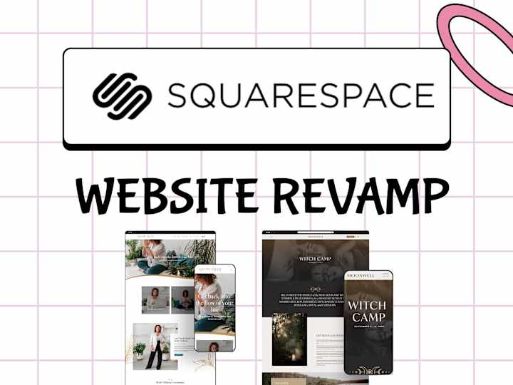 Cover image for Custom Squarespace Website Design & Redesign