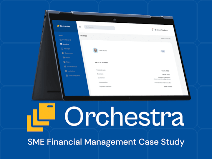 Cover image for Orchestra: UX Design for SME Financial Management