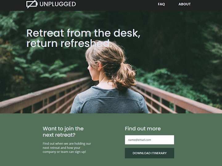 Cover image for Unplugged Retreat