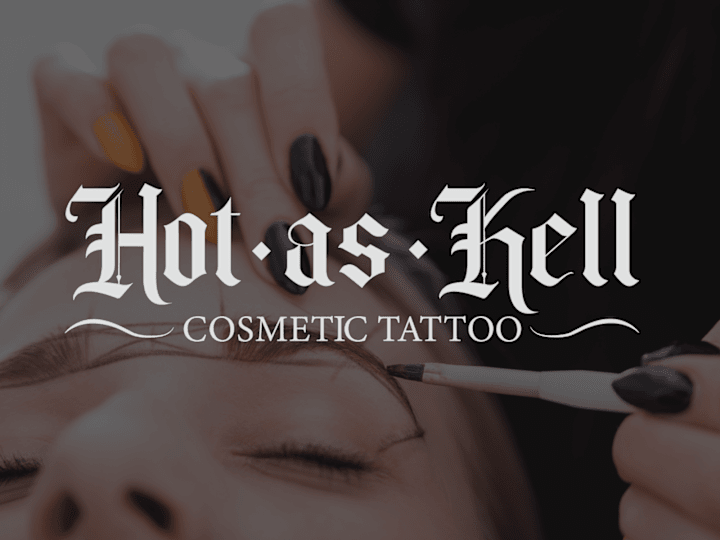 Cover image for 💋 Hot As Kell Cosmetic Tattoo Logo Redesign