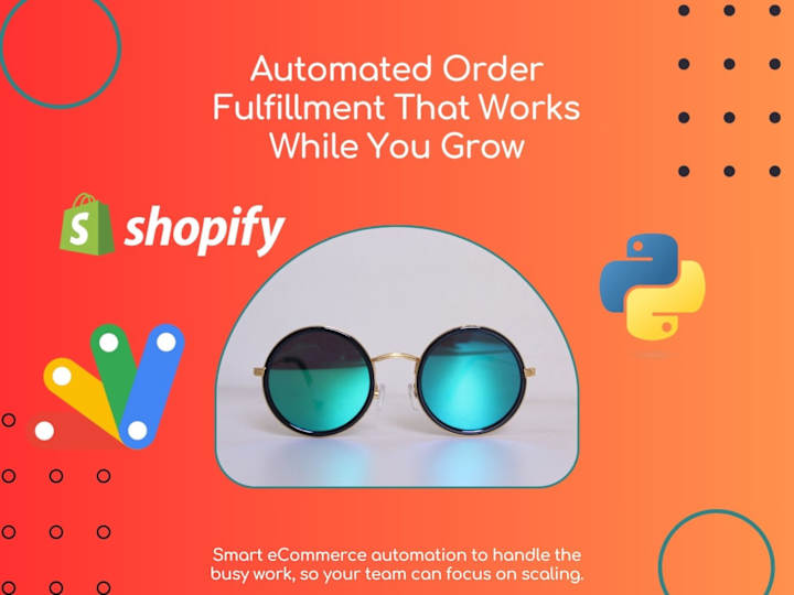 Cover image for Shopify Order Fulfillment Automation with Python