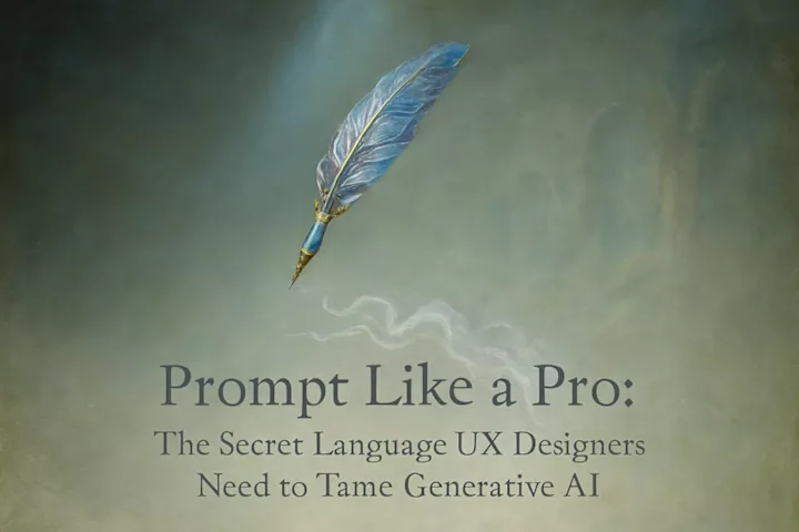 Cover image for Prompt Like a Pro: The Secret Language UX Designers Need to Tame Generative AI